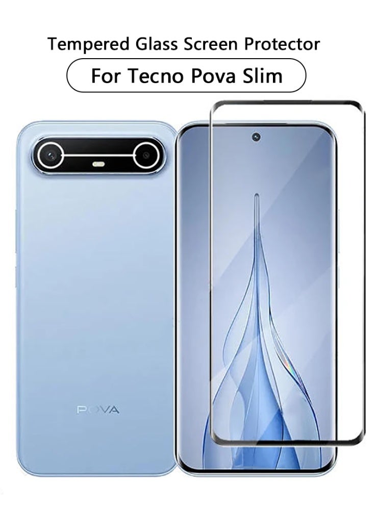 1 Pcs For Tecno Pova Slim Screen Protector - High transparency full coverage security protector - Image 1