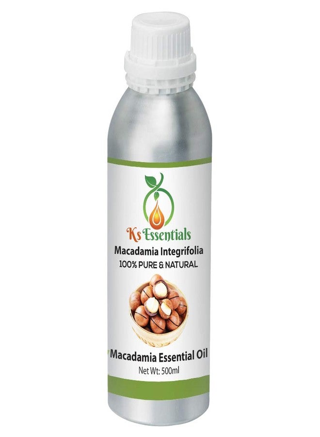 Ks Essentials 100% Pure Macadamia Essential Oil (Macadamia integrifolia) Natural Therapeutic Grade 500ml - Image 2