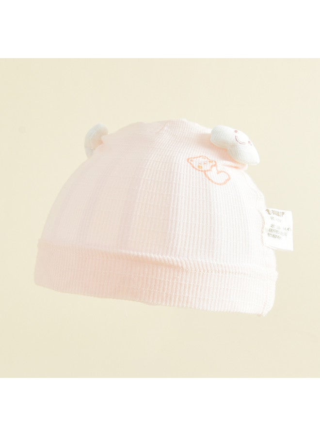 Bumblebee Newborn Cotton Delivery Room Baby Cap - Soft Cranial Protection Hat, Adorable 3d Windproof Outdoor Infant Hat - Image 2
