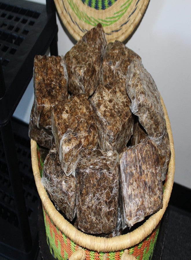 3CayG African Black Soap Facial and Body Cleanser, Deep Cleansing Soap Bar, Great for DIY Liquid Black Soap - Image 4