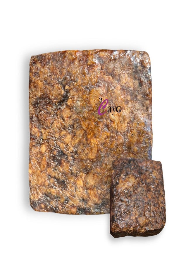 3CayG African Black Soap Facial and Body Cleanser, Deep Cleansing Soap Bar, Great for DIY Liquid Black Soap - Image 1