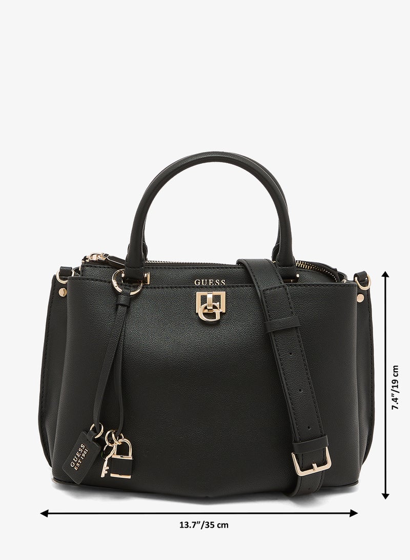GUESS Bianca Girlfriend Satchel Bag - Image 5