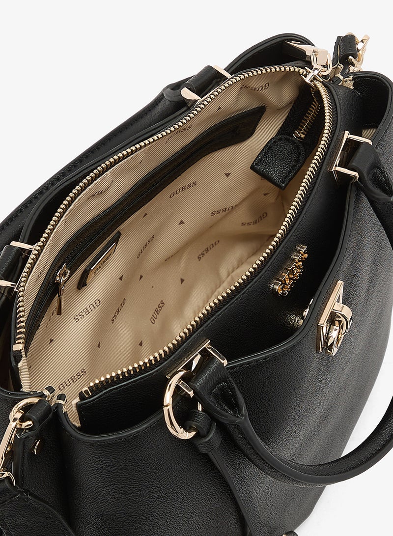 GUESS Bianca Girlfriend Satchel Bag - Image 4