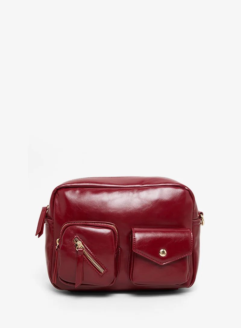 أر أند بي Solid Crossbody Bag