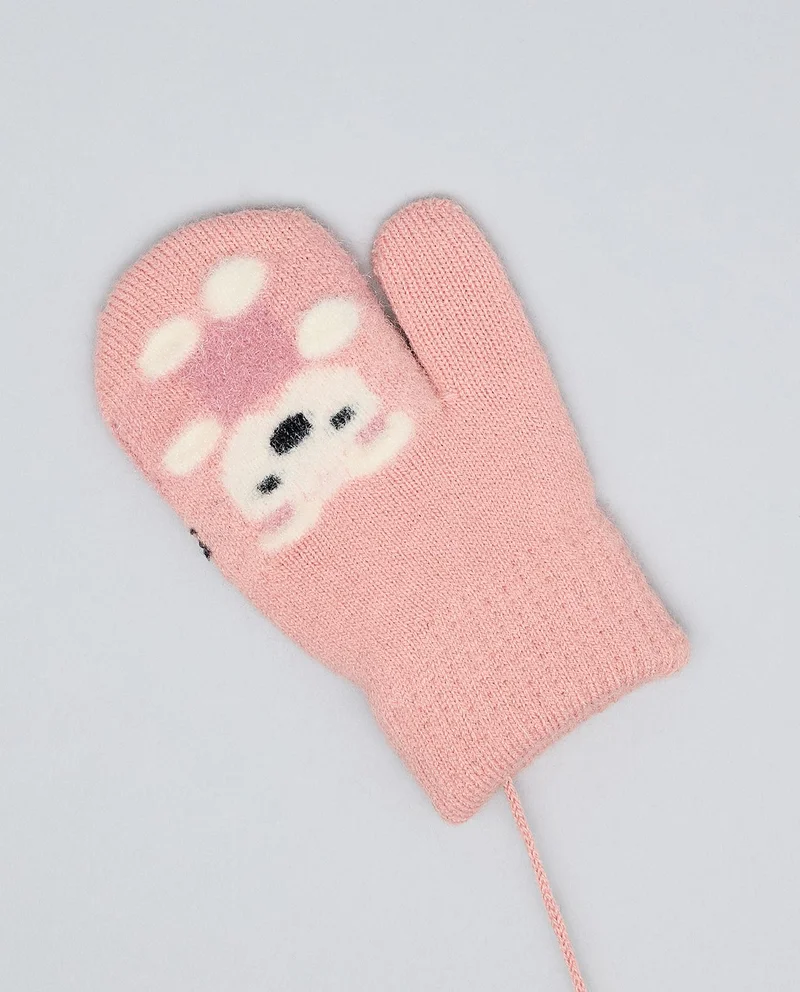 أر أند بي Printed Winter Gloves