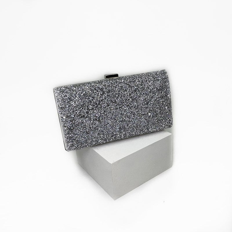 2023 New Fashion Dinner Bag Diamond Evening Bag Rhinestone Personalized Small Square Bag Women'S Crossbody Clutch Bag - Image 1