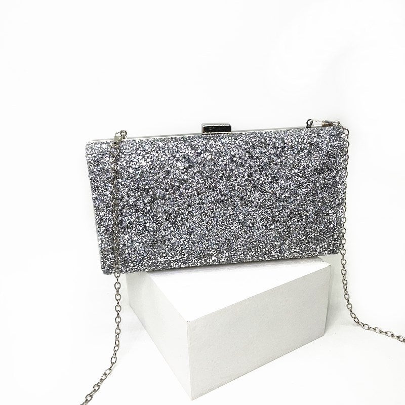 2023 New Fashion Dinner Bag Diamond Evening Bag Rhinestone Personalized Small Square Bag Women'S Crossbody Clutch Bag - Image 3