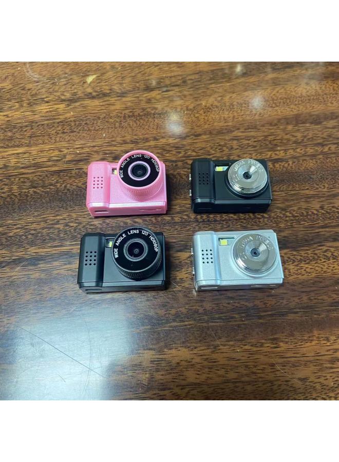 Mini Mini Small Camera Paraphernalia Photographable HD Pixel Student Party Campus Special Ccd Female-Color:Black Y5 Small Camera  - Image 1
