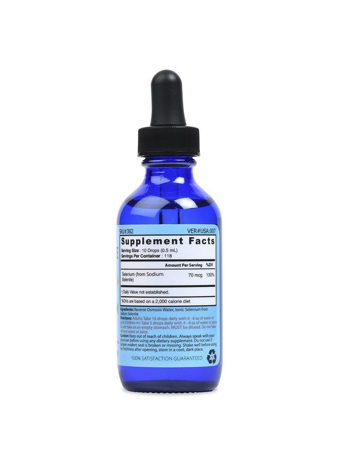 Good State (Glass Bottle) Good State Liquid Ionic Selenium Ultra Concentrate (10 Drops Equals 70 mcg - 100 Servings per Bottle)  - Image 2