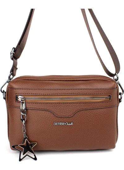 Derise Club Women's Tan Color Adjustable Shoulder Bag
