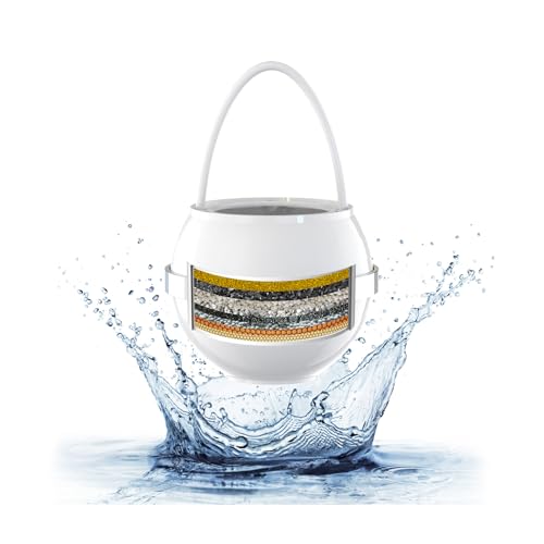 SHLLKTTRY Bath Water Filter for Tub Faucet with Overflow,2,500 Gallons of Filtration,Remove contaminants,Chlorineand Fluoride,Hard Water Softener,Enhances The Health of Skin,Hair,Nails(Premium Version) - Image 3