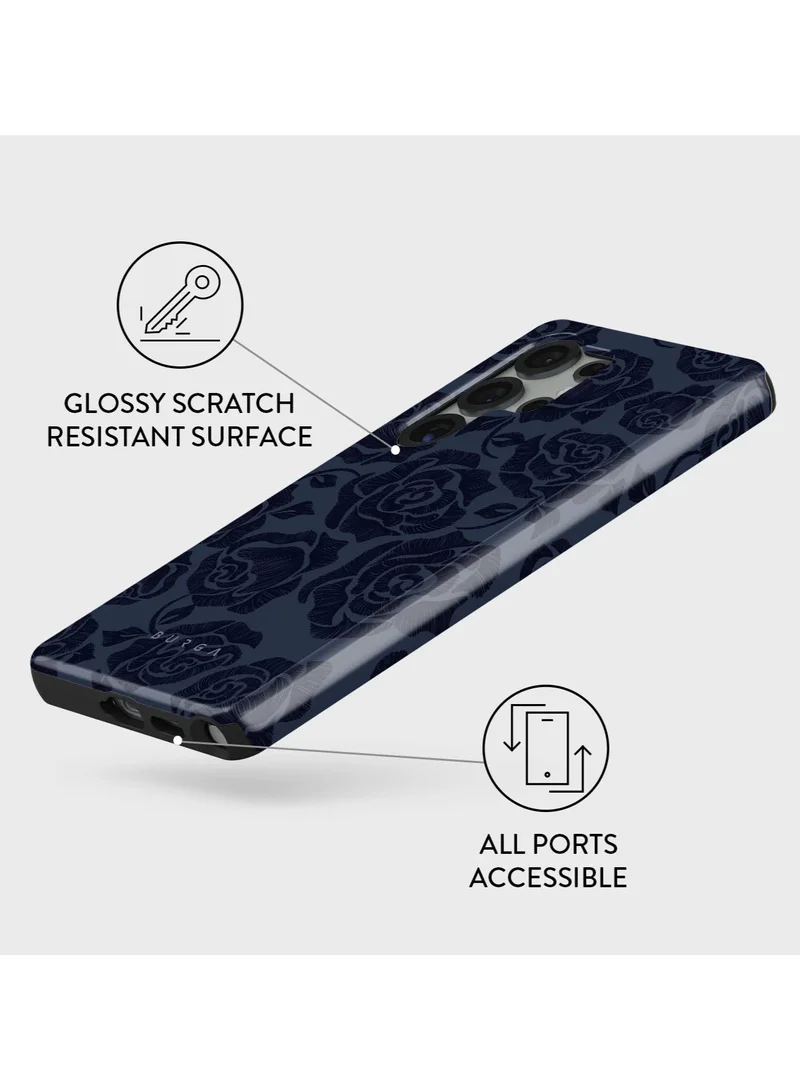 BURGA Samsung Galaxy S25 Ultra Mobile Phone Case Hybrid 2 Layer Hard Shell Silicone Protective Case, Scratch Resistant Shockproof Cover,Illusion