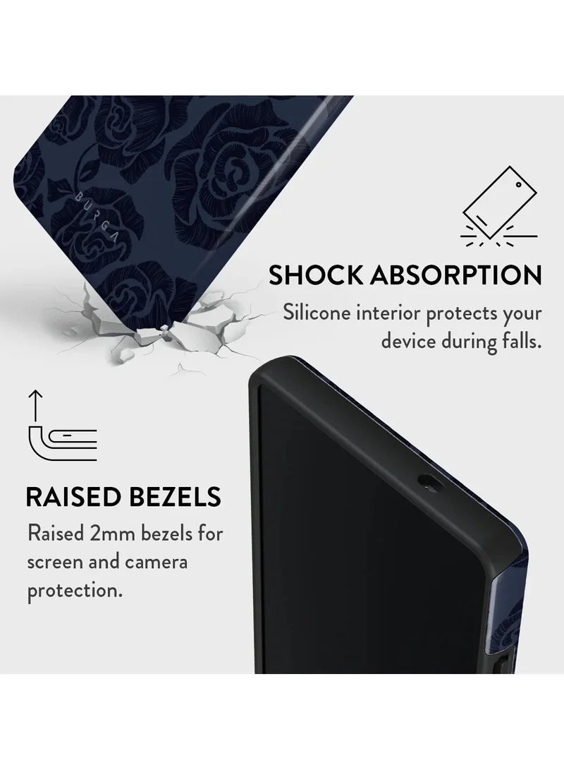 BURGA Samsung Galaxy S25 Ultra Mobile Phone Case Hybrid 2 Layer Hard Shell Silicone Protective Case, Scratch Resistant Shockproof Cover,Illusion