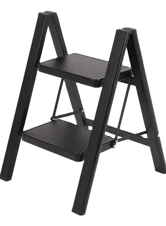 Beauenty 2 Step Ladder Folding Step Stool - Secure, Lightweight, Foldable & Versatile Ladder for Home - Image 1