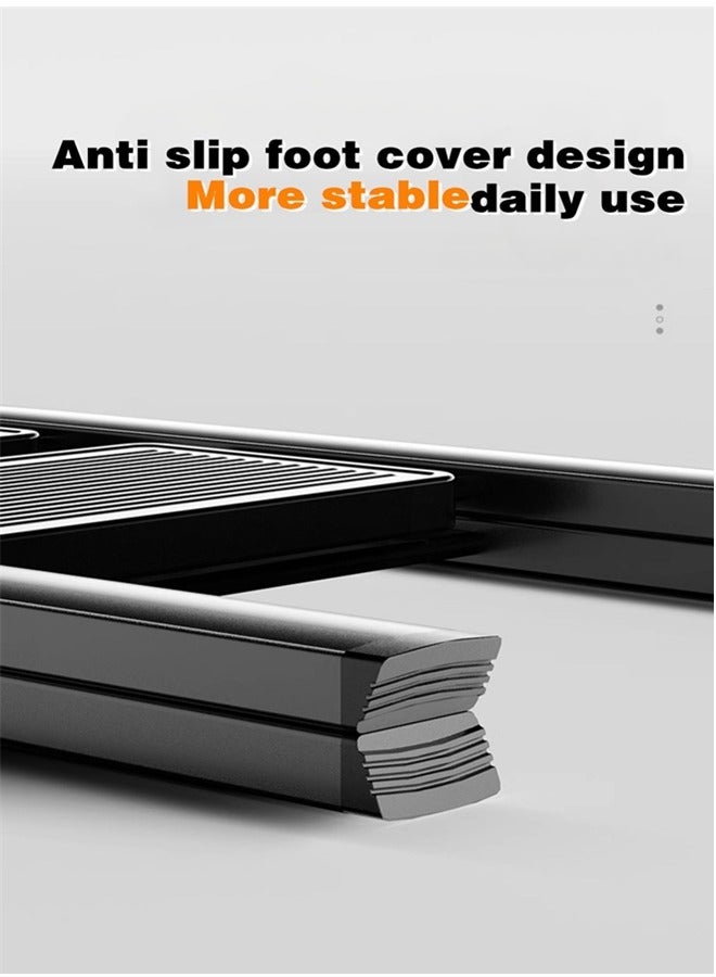 Beauenty 2 Step Ladder Folding Step Stool - Secure, Lightweight, Foldable & Versatile Ladder for Home - Image 5