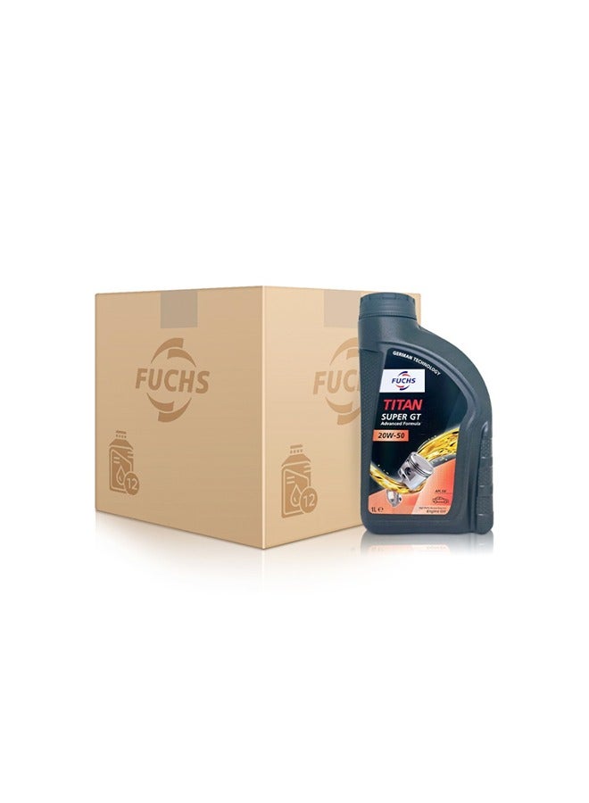 FUCHS Fox 20w50 engine oil, box of 12 pieces - Fuchs