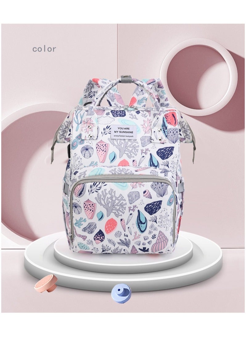 Mark Fairwhale New Multifunctional Backpack With Large Capacity Waterproof Mother And Baby Bag  - Image 2