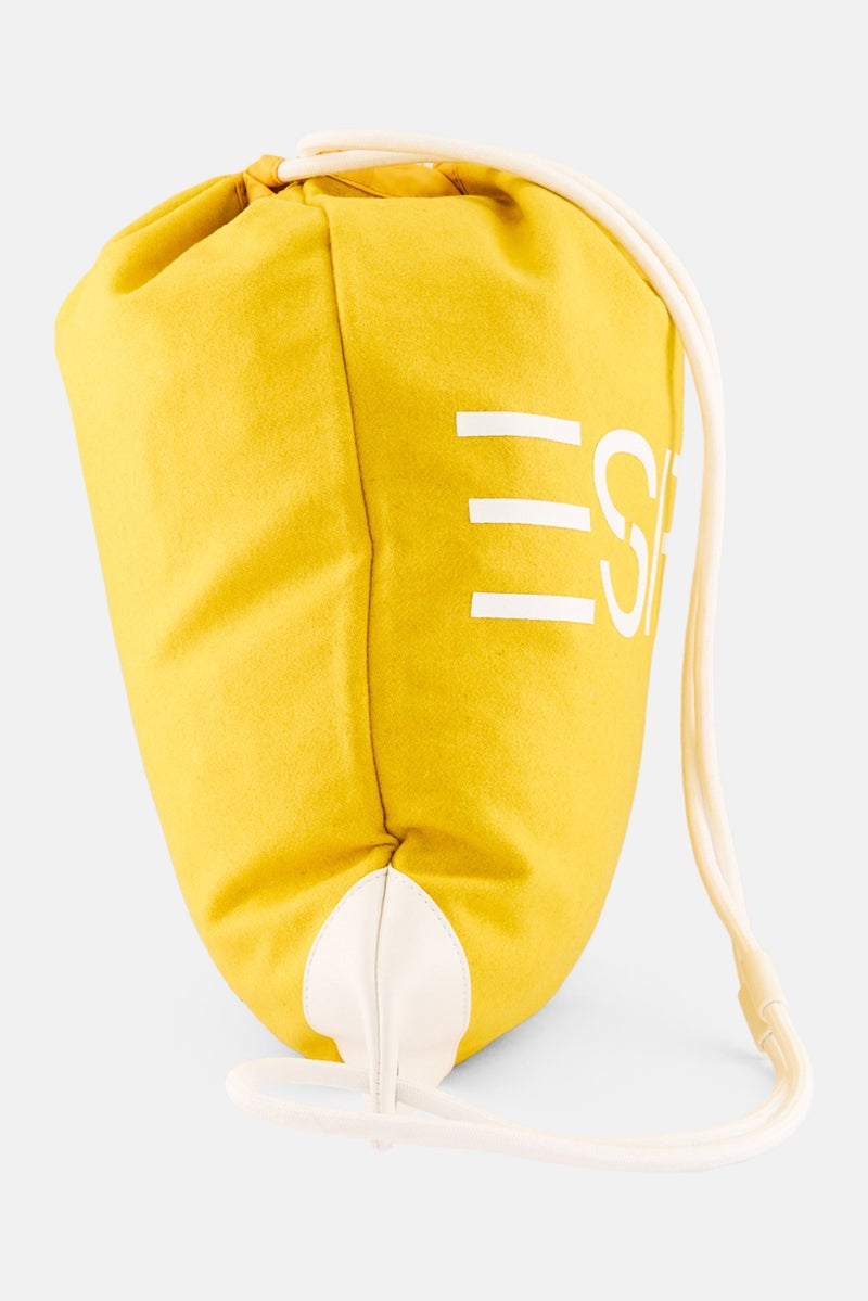 ESPRIT حقيبة ظهر بسحاب للنساء بشعار العلامة التجارية 46 سم ارتفاع x 37 سم عرض x 2 سم عمق، أصفر - Image 3