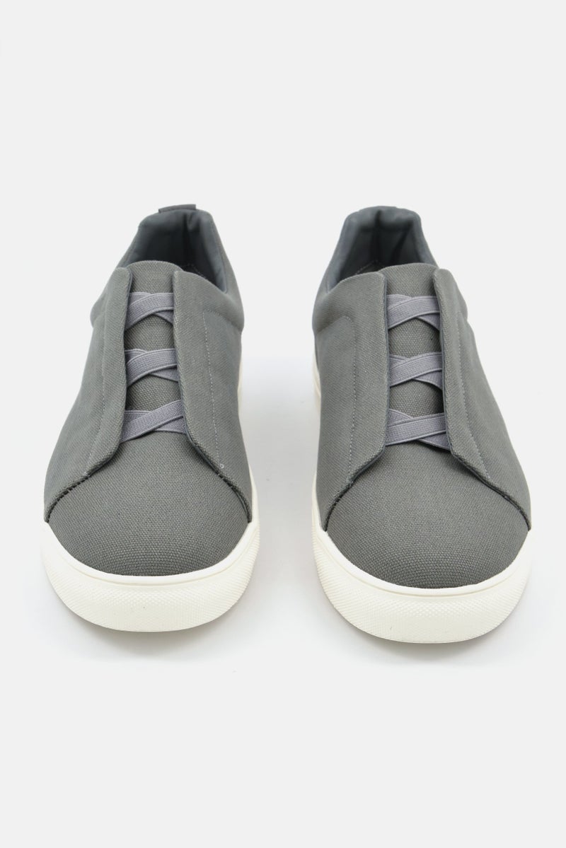 Tahari Men Slip On Casual Shoes, Grey - Image 4