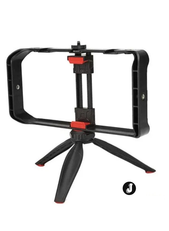 JAJEEK Universal Video Kit for Smartphones, DSLR & Vlogging (Adjustable 42mm-95mm)  - Image 1