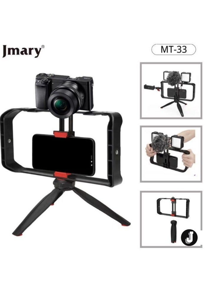 JAJEEK Universal Video Kit for Smartphones, DSLR & Vlogging (Adjustable 42mm-95mm)  - Image 2
