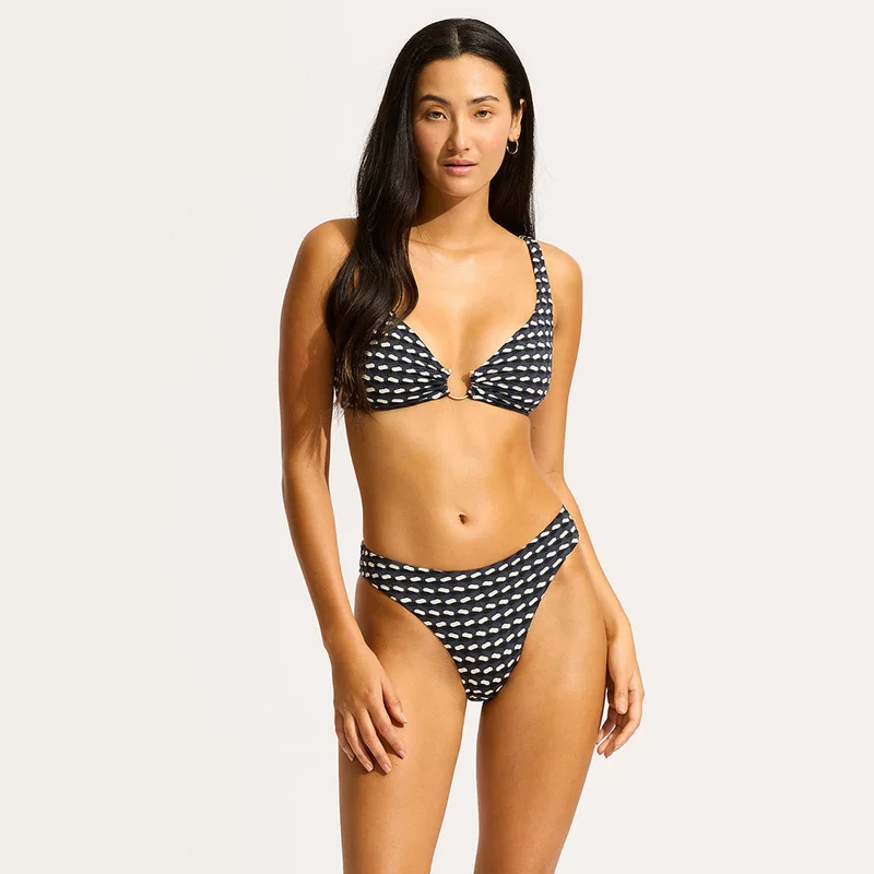 Seafolly  Mala High Leg Bikini Bottom - Women for Women | Best Price UAE