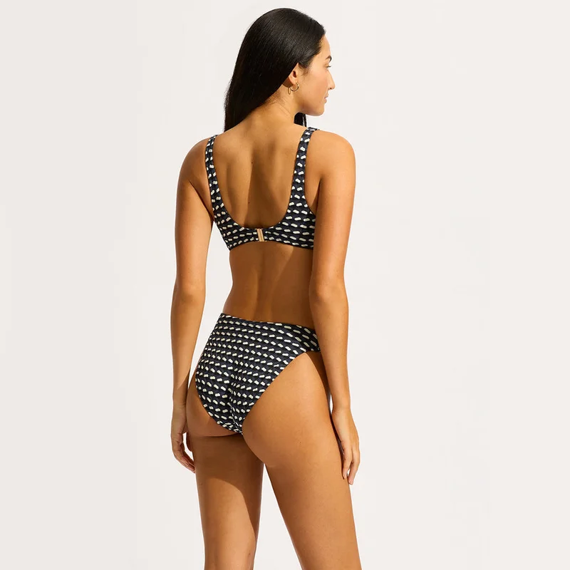 Seafolly  Mala High Leg Bikini Bottom - Women for Women | Best Price UAE
