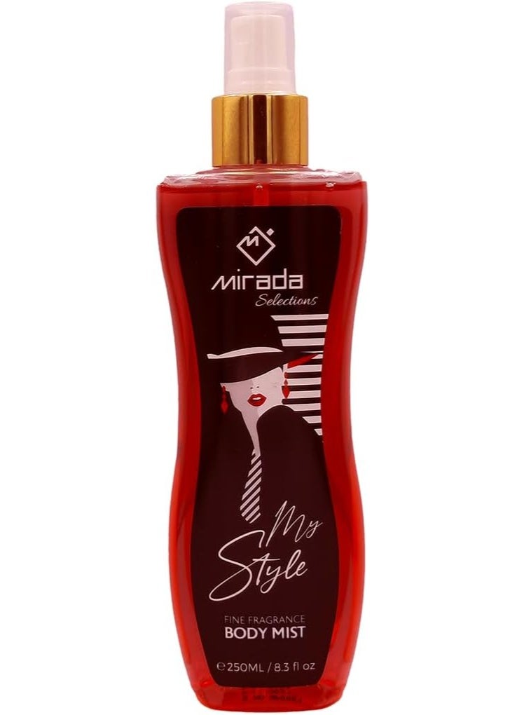Mirada My Style Body Mist For Women 250ml - Image 1
