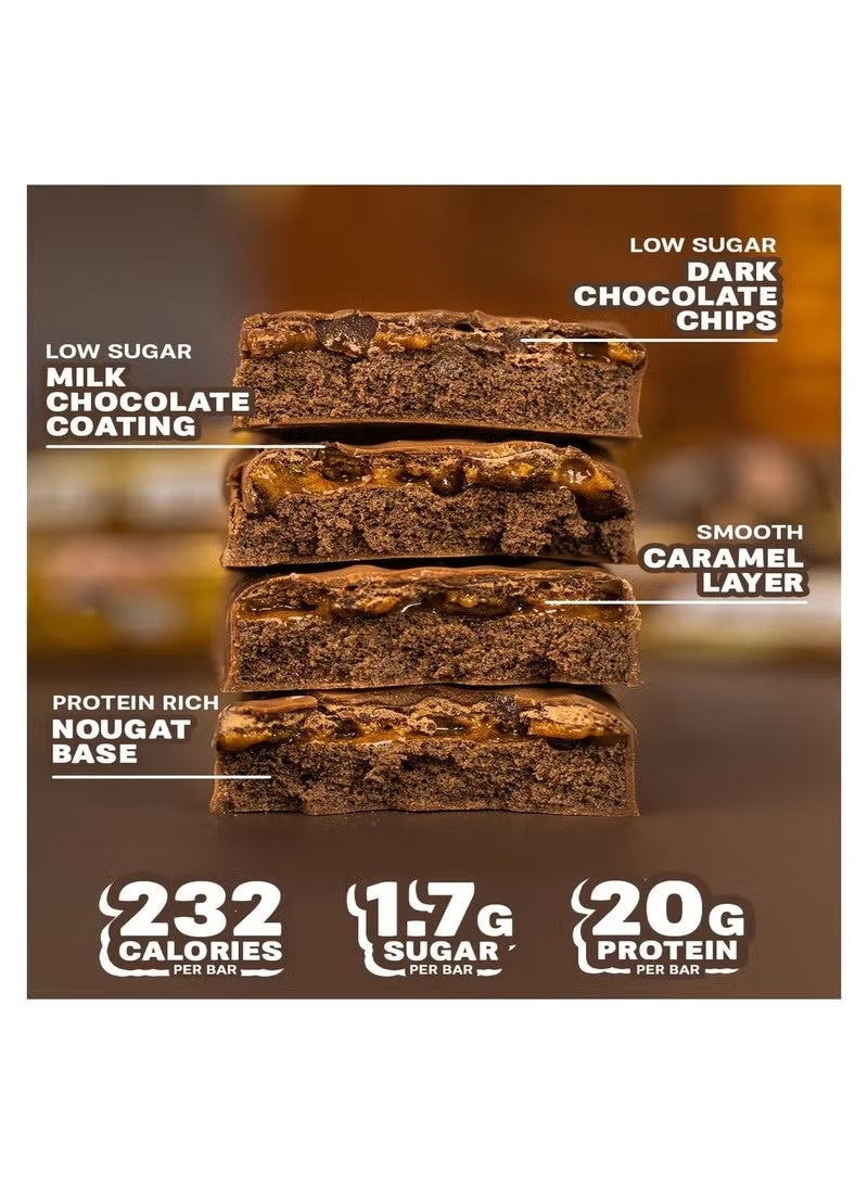 Grenade High Protein Bar Low Sugar – Fudged Up Flavor, Box of 12 - Image 2