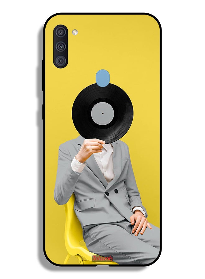 Tolwak Samsung Galaxy A11 Protective Case Cover Dj Abstract Art - Image 1