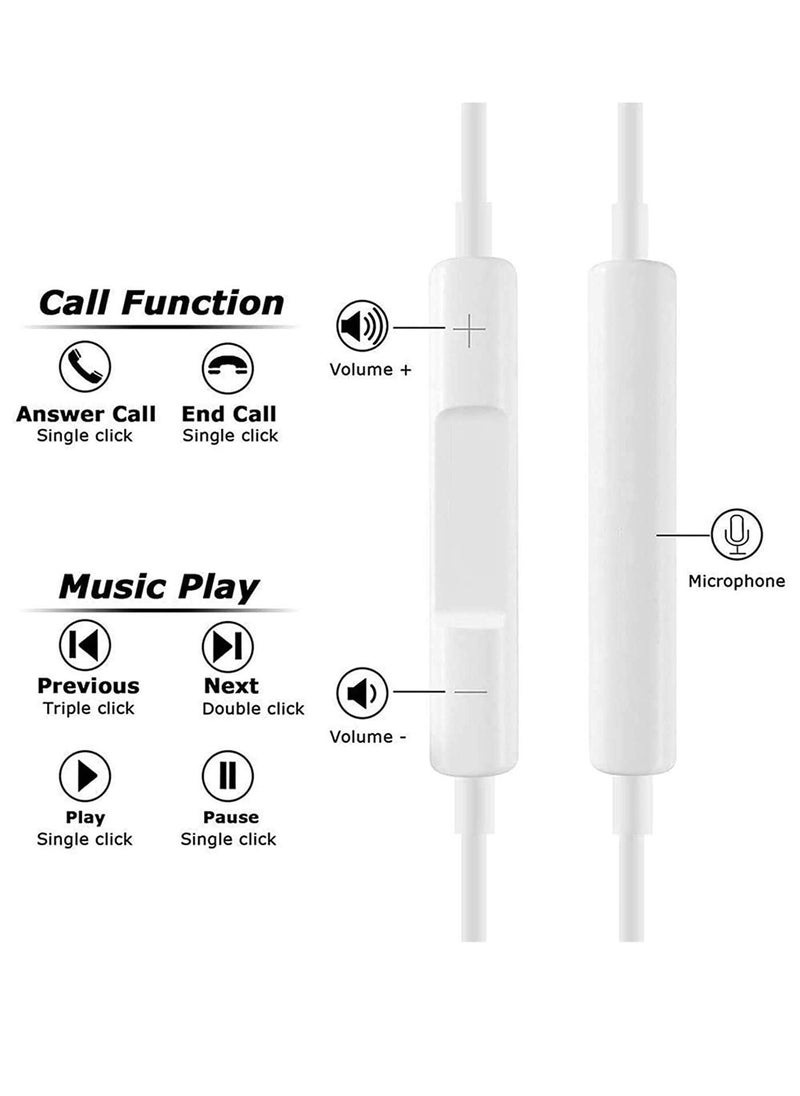 ELTRAZONE - Wired Earphones for iPhone 12 Pro with Microphone and Volume Control, Active Noise Cancellation Earbuds in Ear Headphones Compatible with iPhone 8/8plus X/Xs/XR/Xs max/11/12/pro/se - Image 1