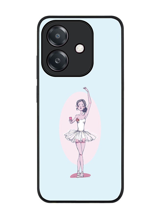 Stylizedd For Oppo A5i Case,Slim fit Camera Protection, Shockproof Thin Phone cover  - Twirling Ballerina