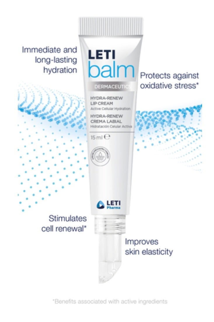 Leti Dermaceutics Hydra-Renew Lip Cream 15ml - Image 3