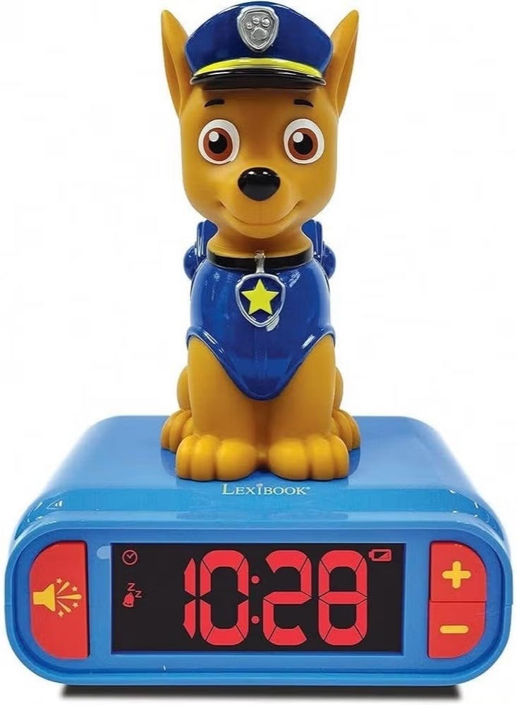 Lexibook Paw Patrol 3D Alarm Clock W/Night Light & Sound - Image 1