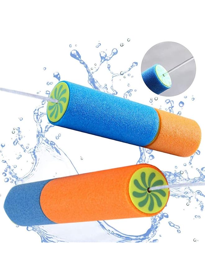 KASTWAVE Water Blaster Soaker Gun For Kids 6 Pack Foam Water Squirt Guns Shooter Noodles Pump Summer Pool Toys For Boys Girls & Adults Swimming Party Games Outdoor Beach Yard Play Game Toy - Image 2