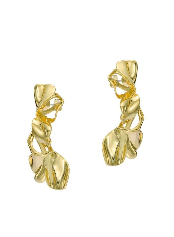 Ted Baker  Leighanna Abstract Leaf Drop Earrings for Women | Best Price UAE