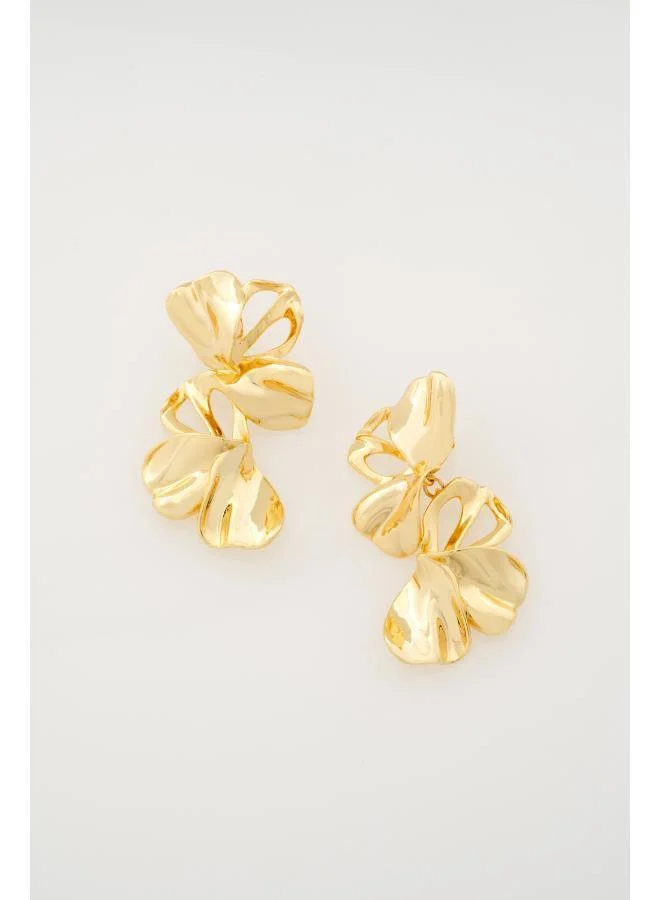 Ted Baker  Leighanna Abstract Leaf Drop Earrings for Women | Best Price UAE