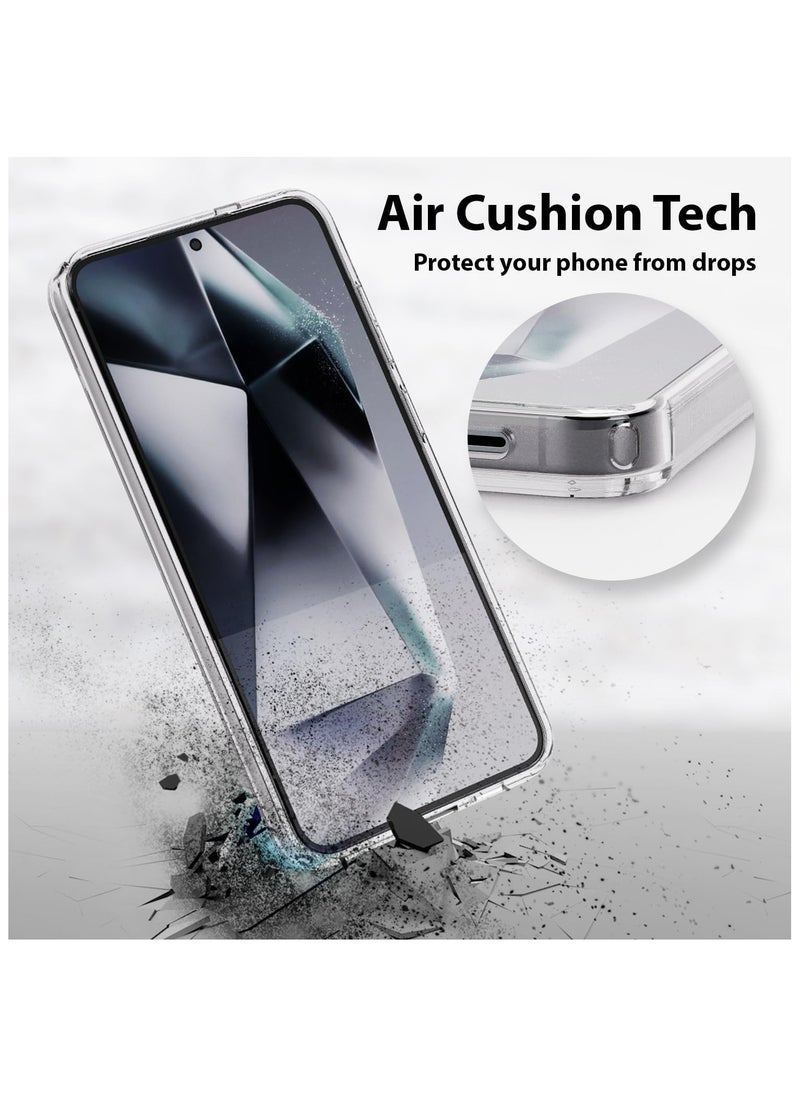 Clear Case for Galaxy S24 Plus [Shockproof, Anti-Yellowing, Magsafe]
