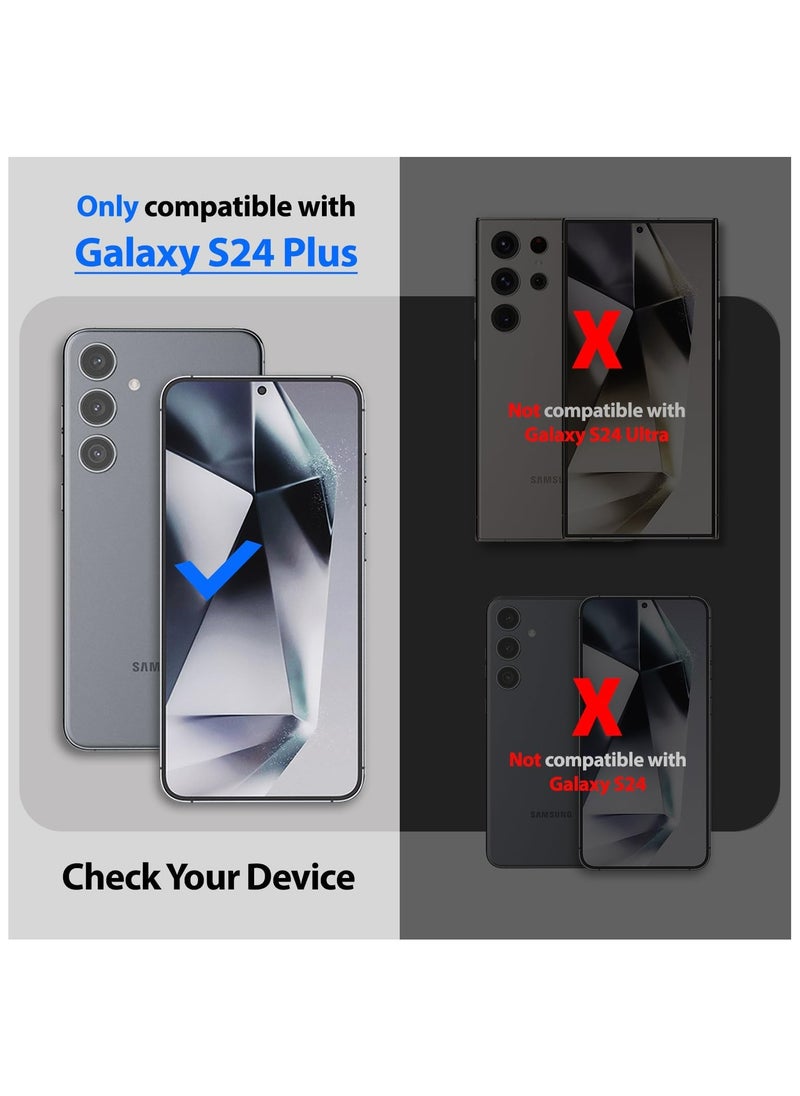 Clear Case for Galaxy S24 Plus [Shockproof, Anti-Yellowing, Magsafe]