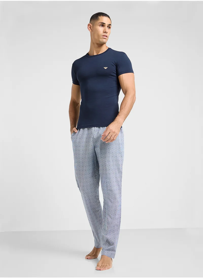 EMPORIO ARMANI Logo Crew Neck T-Shirt