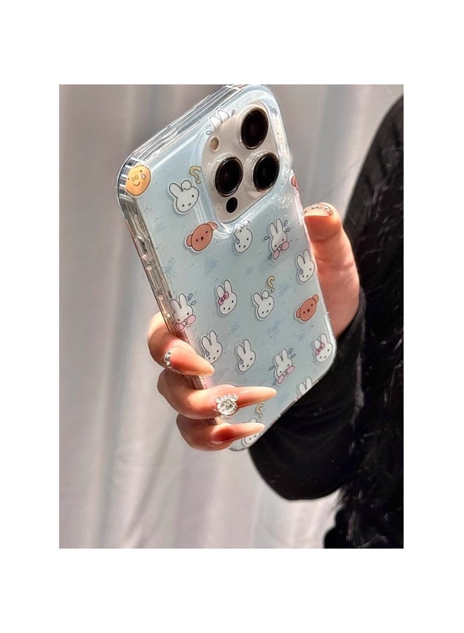 NIBEMINENT Blue Background Full Screen Mickey Mouse Protective TPU Case Cover For iPhone 17 Pro Max - Image 2