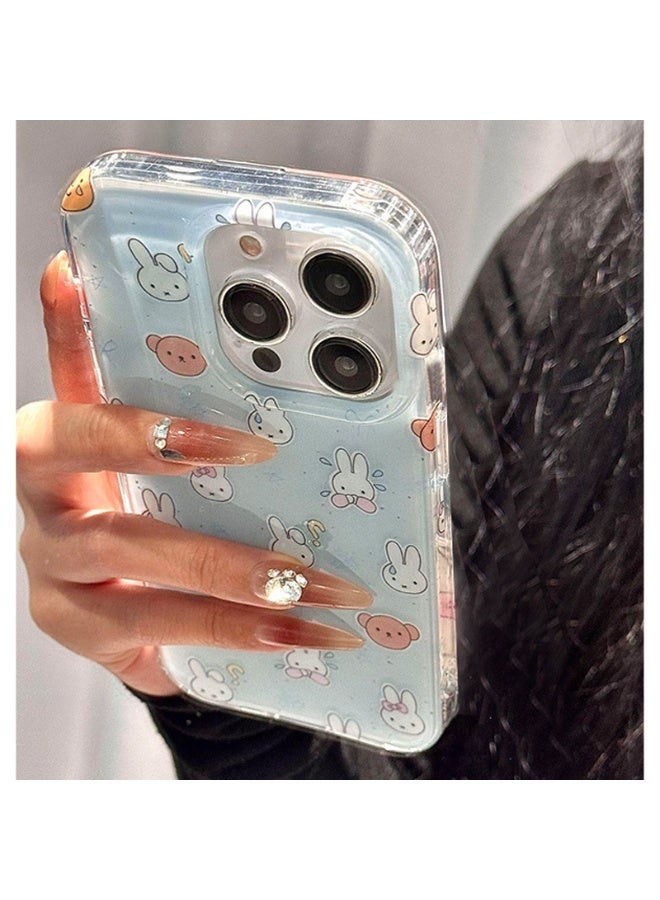 NIBEMINENT Blue Background Full Screen Mickey Mouse Protective TPU Case Cover For iPhone 17 Pro Max - Image 1