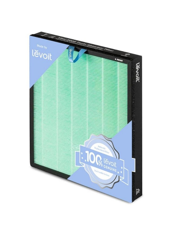 LEVOIT LEVOIT Genuine Vital 200S-P Air Purifier Toxin Absorber Replacement Filter, Supports HEPA Sleep Mode, High-Efficiency Activated Carbon Filter for Odor, Pollen, Vital 200S-RF-TX, 1 Pack, Green  - Image 1
