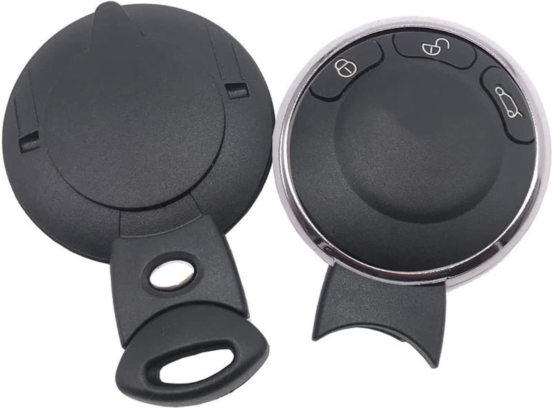 Arruweer 3 Buttons Key Fob Shell Case Fit for BMW Mini Cooper 2007-2014 Keyless Entry Remote Control Car Key Fob Cover Housing (1) - Image 5