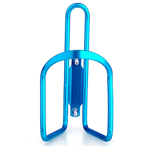 FiveBox Bike Water Bottle Holder, 1Pack Lightweight Aluminum Alloy Cycling Bicycle Water Bottle Cage Holder Bracket for Outdoor Activities (Blue), Bike Accessories - Image 3