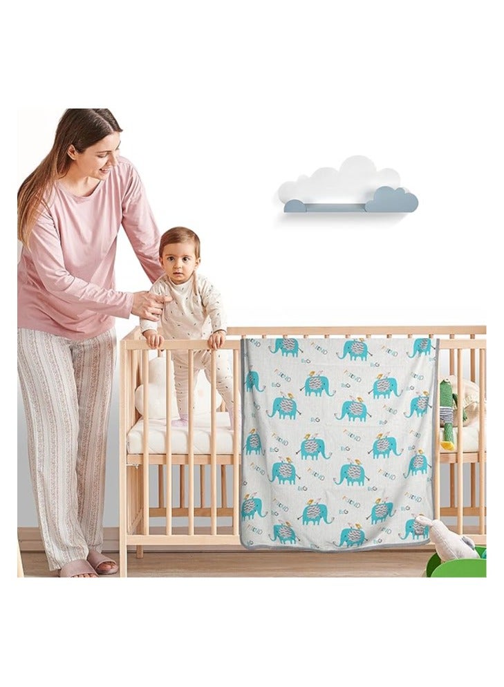 Nurtur - 100% cotton Knitted Baby Blanket TRHA24246 - Image 1
