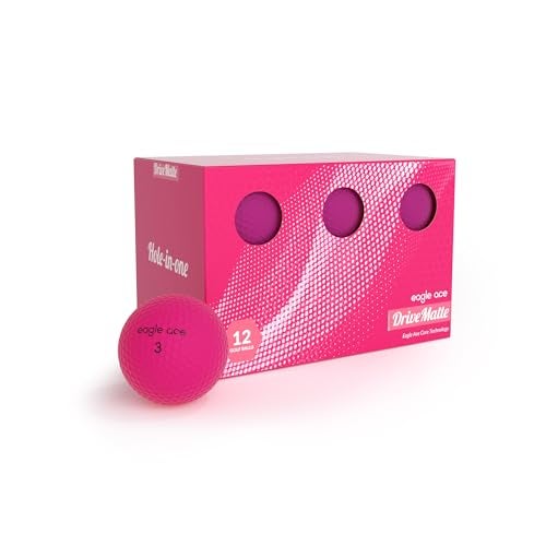 Eagle Ace™️ DriveMatte Golf Balls-2 Layers-Maximum Distance,Optimal Spin Control - Image 1