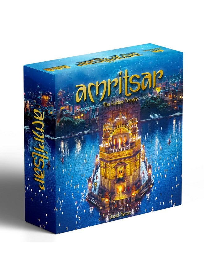 Ludonova Amritsar:The Golden Temple Board Game - Reconstruct The Sacred Marvel of India! Strategy Game for Kids and Adults, Ages 14+, 1-4 Players, 60-120 Min Playtime, Made by Ludonova - Image 1
