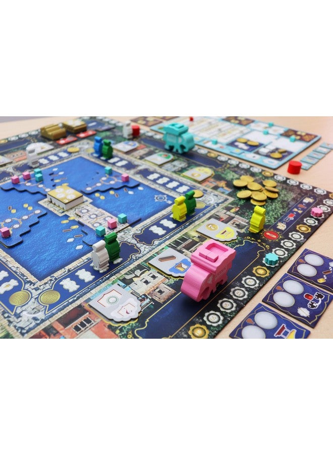 Ludonova Amritsar:The Golden Temple Board Game - Reconstruct The Sacred Marvel of India! Strategy Game for Kids and Adults, Ages 14+, 1-4 Players, 60-120 Min Playtime, Made by Ludonova - Image 3