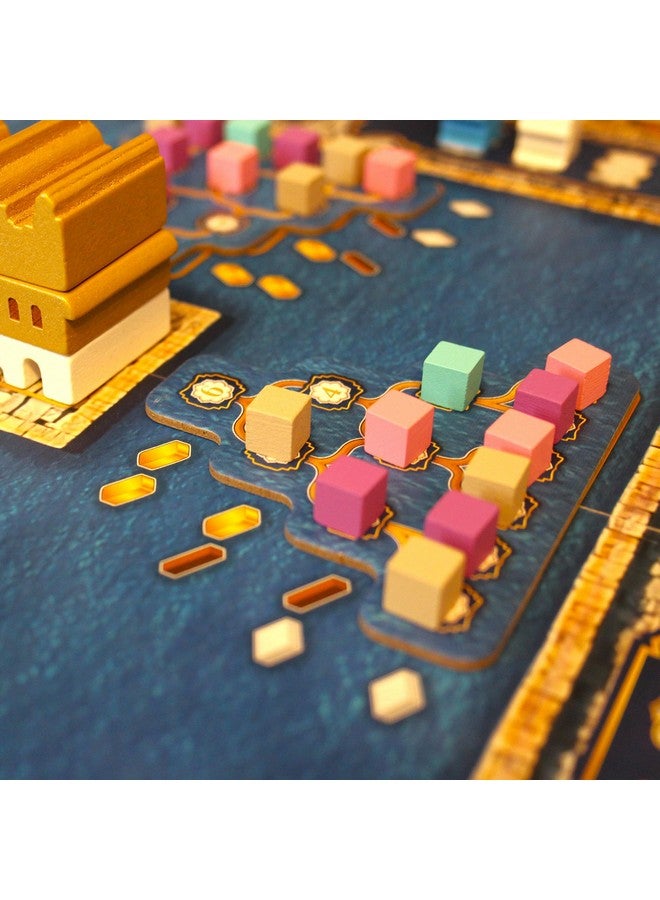 Ludonova Amritsar:The Golden Temple Board Game - Reconstruct The Sacred Marvel of India! Strategy Game for Kids and Adults, Ages 14+, 1-4 Players, 60-120 Min Playtime, Made by Ludonova - Image 5